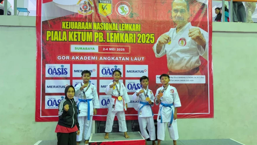 Putra Putri Desa Bantal Raih Prestasi di Kejurnas Lemkari 2025